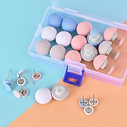 20-Piece Duvet Cover Clips Fastener with 1-Button Lock Durable Easy to Install for Curtains Quilts More