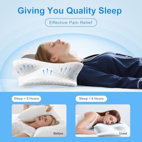 OerdohDreamers Relief Pillow for Neck Pain Relief