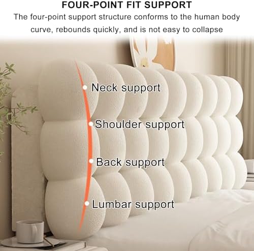 Ergonomic Pillow for Bed Rest Reading or Relaxing