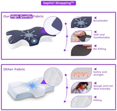 Memory Foam Neck Pillow for Sleep