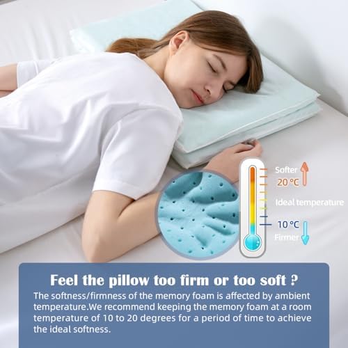 Adjustable Memory Foam Pillow - Neck Head Pain Relief
