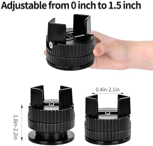 Adjustable Bed Risers Add Height to Your Furniture Up to 4000lbs Capacity