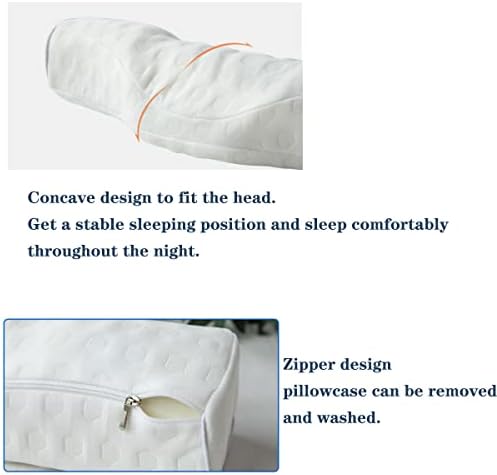 Stylish Memory Foam Neck Pillow for Pain Relief