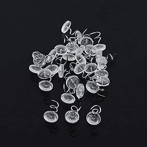 30pcs Upholstery Pins with Clear Heads for Couch Chair Bed Skirts Slip Covers