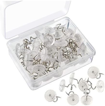 Twist Pins for Bed Skirt Fixing 30Pcs