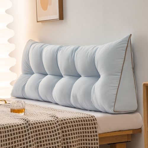 ZYANLING Bed Wedge Pillow for Headrest Sofa Bed Support Large backrest cushion for Reading Sleeping
