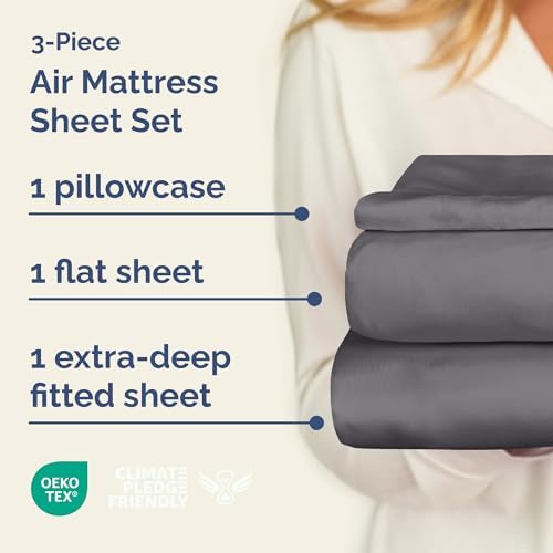 Premium Air Mattress Sheet Set for Twin Size