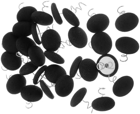 Luxshiny 30-Piece Stainless Steel Twist Pins for Bed Skirt Slipcover Coverage Durable Easy to Use