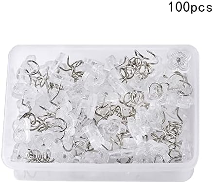 100-Piece Upholstery Bed Skirt Pins Headliner Twist Retainer