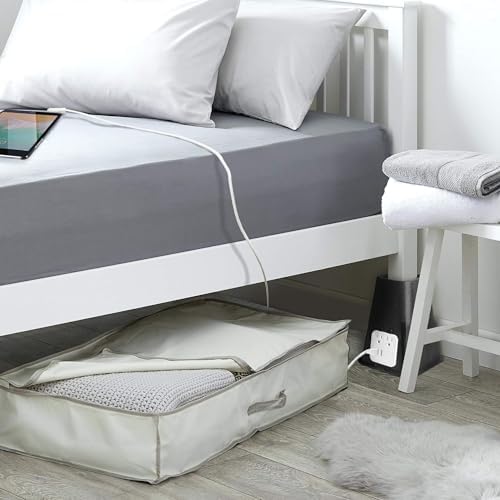 725-Inch Bed Riser Set of 4 for Dorms Living Areas