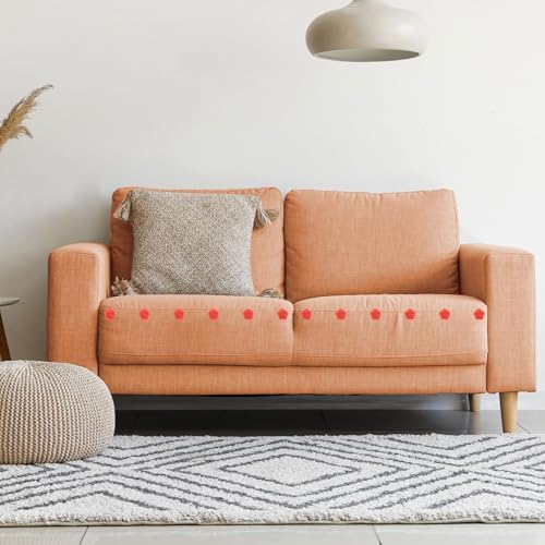 Precious Red Color Upholstery Twist Pins