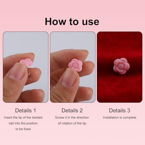 Secure Bed Skirts with Pretty Pink Tacks