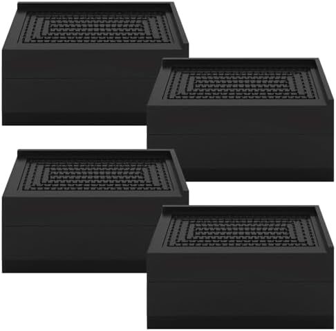 HOMAISSON Bed Risers Heavy Duty Furniture Raised Blocks