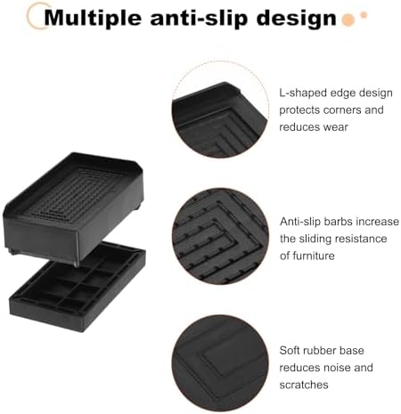 UH-16 Bed Risers for Bed Sofa more