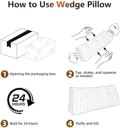 Ergonomic Faux Fur Headboard Pillow Premium Reading Comfort and Style