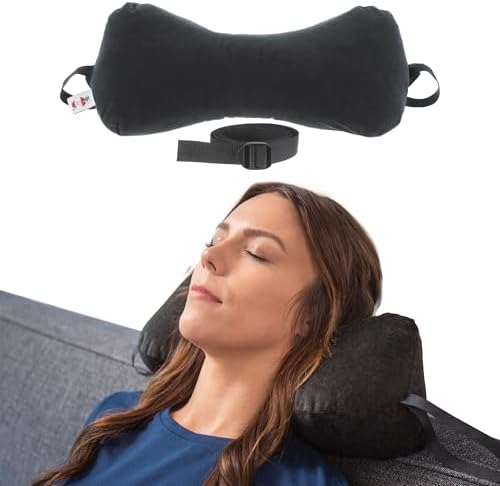 Adjustable Memory Bone Shaped Neck Pillow for Comfort and Support