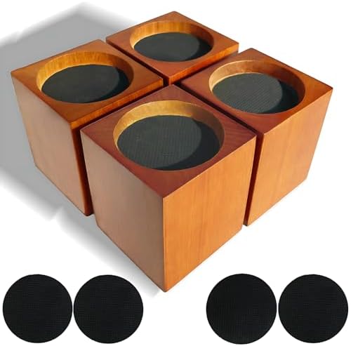 4-Inch Heavy-Duty Bed Risers