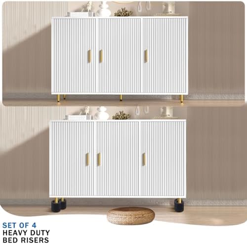 Secure Your Low Furniture with Sturdy Bed Risers Easy Access Comfort