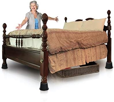 Stabilize Your Bed or Furniture with Slipstick CB672 4-Piece Bed Riser Set