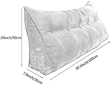 ZZYK Triangular Headboard Pillow Perfect for Reading or Rest