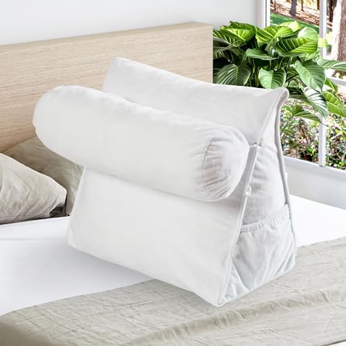 Adjustable Wedge Pillow - Comfort for Reading Gaming