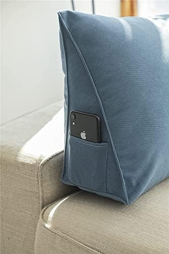 Hand-Crafted Bed Support Pillow wedge design for Back Neck Knee Leg Ultimate Comfort Support