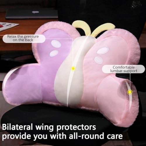 GKWW Butterfly Reading Pillow - Multi-Functional Washable Comfortable