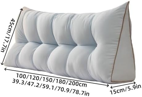 WKSPOO Headboard Pillow Wedge - Soft Comfortable