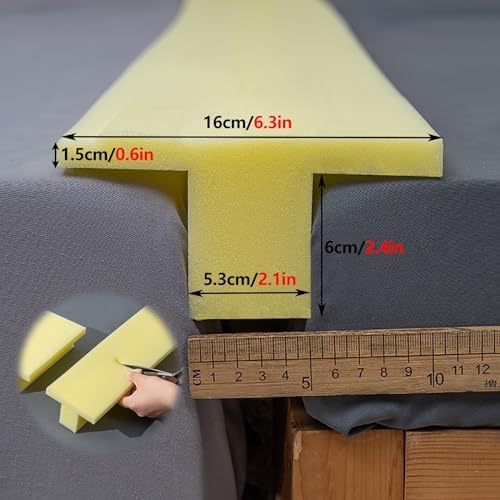 Long Bed Mattress Filler with Headboard Pillow