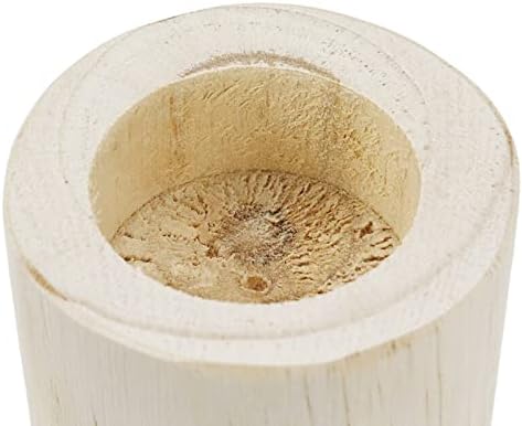TSnAmay4Pcs Cylinder Solid Wood Bed Risers Increase Height 2 for Sofa Couch Chair Table