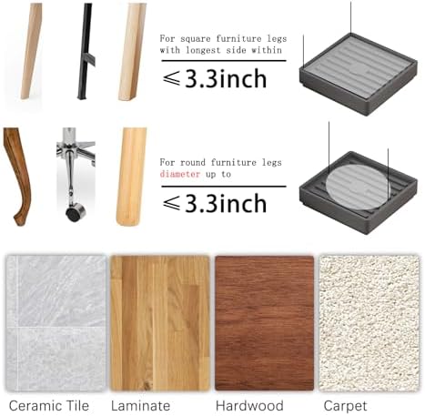 Durable Bed Risers for Stackable Beds