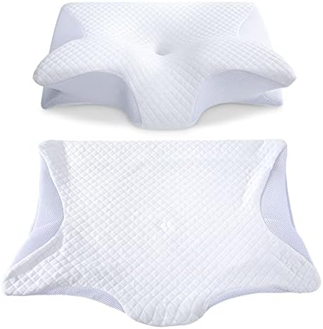 HOMCA Neck Pillow Cover - Hypoallergenic Orthopedic Pillow Case