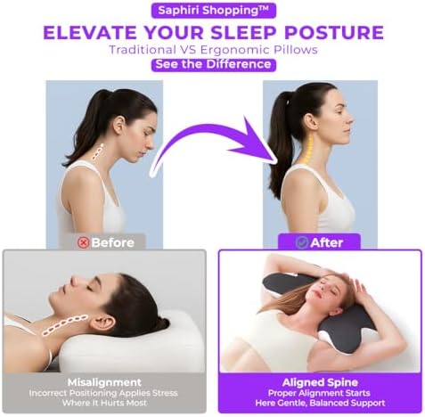 Memory Foam Neck Pillow for Sleep