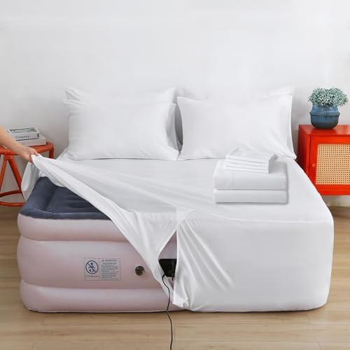 HypoAllergenic Air Mattress Sheet Set Queen