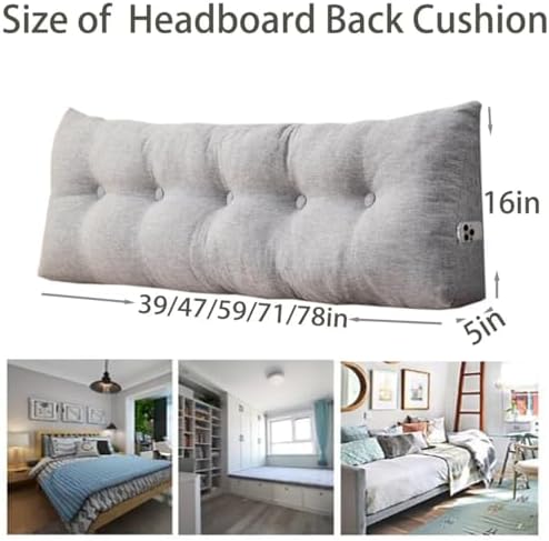 Big Headboard Pillow Ergonomic Design for Ultimate Comfort