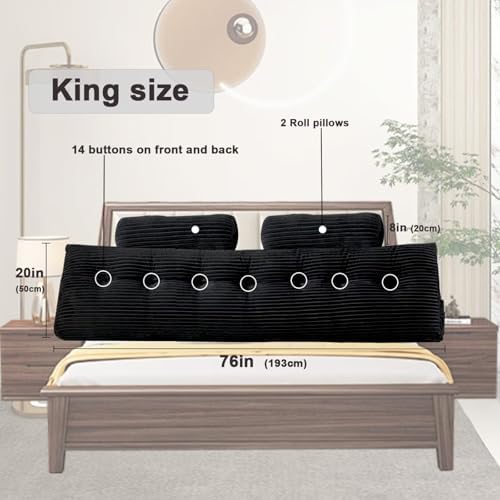Enhance Reading Comfort with Ergonomic Headboard Pillow
