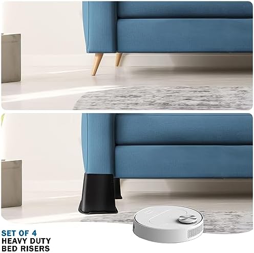 Sturdy Bed Risers 8-Inch Heavy Duty