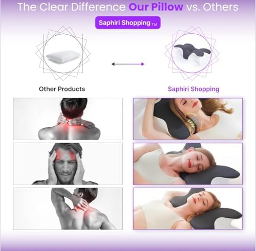 Memory Foam Neck Pillow for Sleep