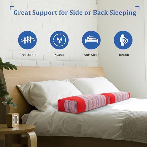 Best Neck Support for 21x8x3inch Buckwheat Pillow