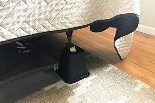 Shepherd Hardware 6 Inch Bed Risers Black 4 Count