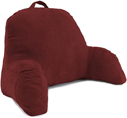 Perfect Back Support Microsuede Bed Rest Pillow
