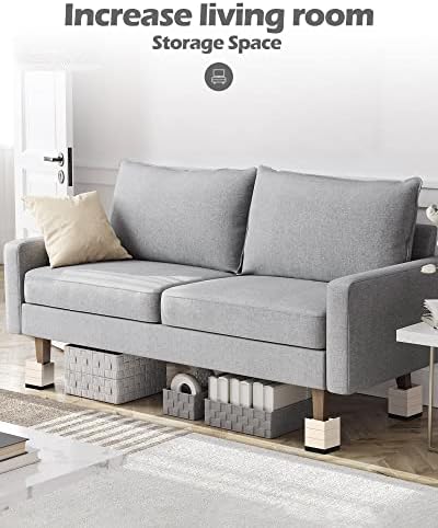 Tclouda Furniture Risers 3 in Apricot Rectangle