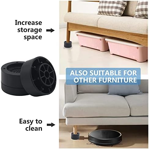 Secure Bed Risers Set - Perfect for Sofa Desk and More