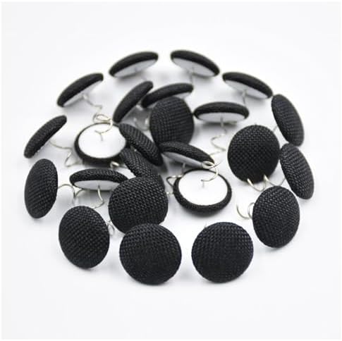 24 Piece Upholstery and Bed Skirt Pins Black Tidy Bed Storage Easy to Use No Rewiring Required