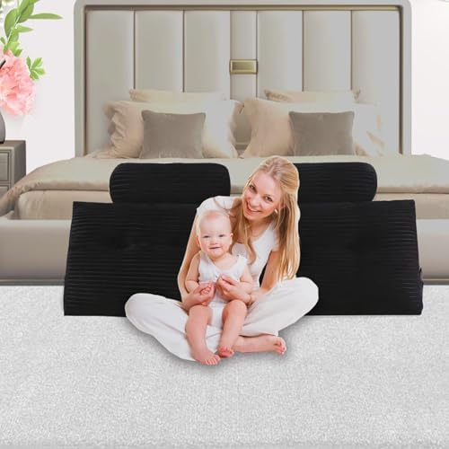 Enhance Reading Comfort with Ergonomic Headboard Pillow