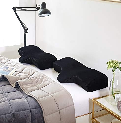 Ergonomic Memory Foam Neck Pillow for Lash Extensions