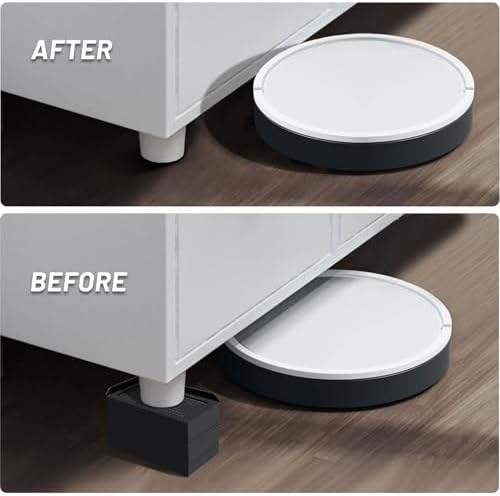 Durable Bed Risers Heavy Duty 3 Inch Stackable L-Shape for Sofa Desk or Couch