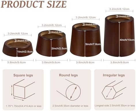 Perfect Bed Risers for Storage Comfort