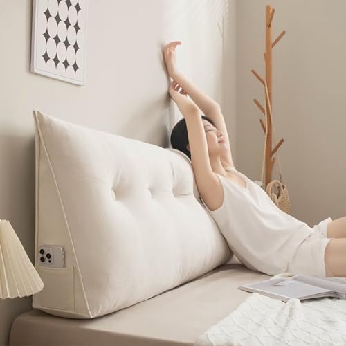 TESICA Wedge Pillow - Comfort Zone for Bed Sofa and Reading