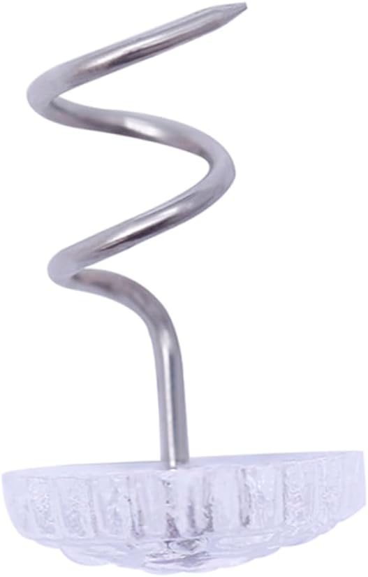 VOSAREA 100Pc Transparent Stainless Steel Upholstery Pins for Sofa Cushions Non-Marking Fixation Nails